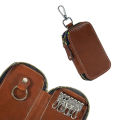 Leather Key Ring Folder Wallet Or Money Bag Type Key Holder/Box-Black - Key Ring - Key Ring - Key Ring - Key Ring. 