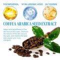 Caffeine eye cream reduces fine lines, moisturizes and repairs eye bags, tightens and moisturizes the skin around the eyes.