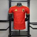 BELGIUM 2026 FIFA WORLD CUP HOME JERSEY: Half Sleeve (Thai Premium). 