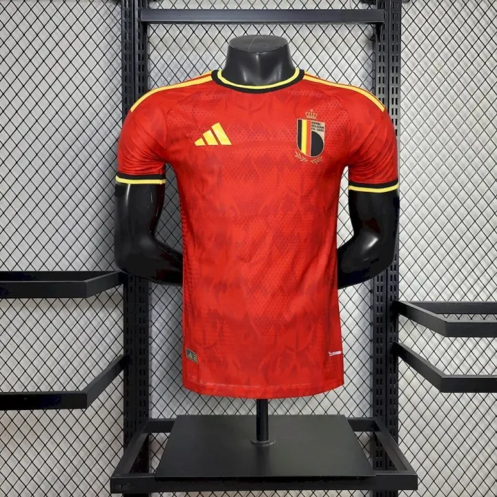 BELGIUM%202026%20FIFA%20WORLD%20CUP%20HOME%20JERSEY:%20Half%20Sleeve%20(Thai%20Premium)%20-%20Image%205