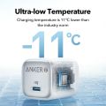 Anker Zolo Power GaN 30W USB C Charger PIQ 3.0 Foldable PPS FastCharger for iPhone 16 Pro Max 15 Pro Max 14 Pro/13ProMax, Galaxy,iPad.