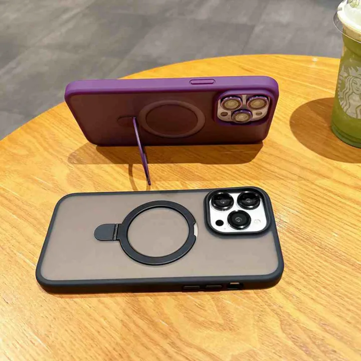 HODON%20Luxury%20Magnetic%20Kickstand%20Matte%20Clear%20Phone%20Case%20For%20iPhone%2011%2012%2013%2014%2015%2016%2017%20Pro%20Max%2014%2015%20Plus%20MagSafe%20Cases%20With%20Lens%20Ring%20Protector%20Shockproof%20Back%20Cover%20-%20Image%208