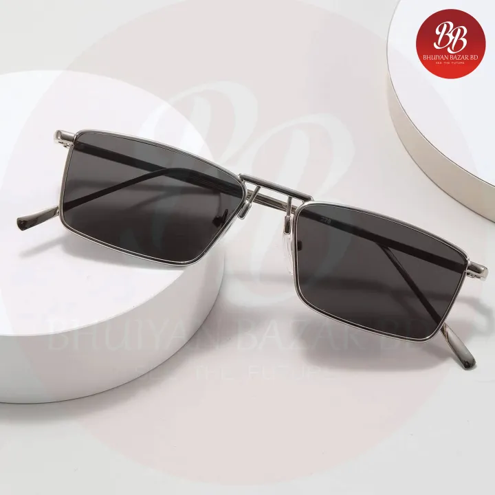 Sunglasses%202023%20Fashion%20Small%20Box%20Metal%20Frame%20Rectangle%20Glasses%20The%20New%20Vintage%20Men%20-%20Image%202
