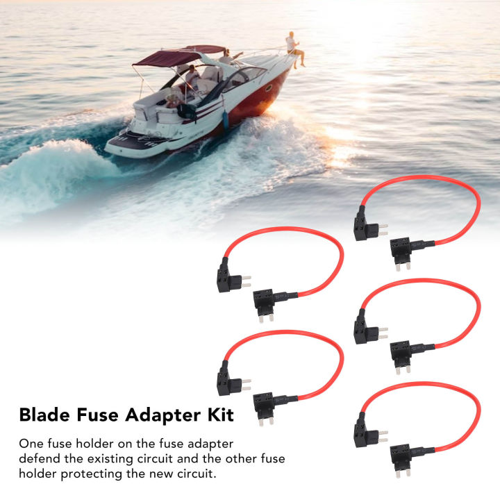 Blade%20Fuse%20Adapter%20Kit,%20Car%20Add%20Circuit%20Fuse%20Adapter%20Double%20End%20Sturdy%20for%20DIY%20-%20Image%203