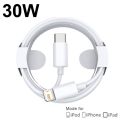 Original 30W PD Fast Charging USB Type C to Lightning Cable For Apple iPhone 14 13 12 11 Charge Data Wire Cord Phone Accessories.