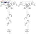 Beach Anklet Fine Workmanship Leaves Shape Ankle Bracelet with Toe Ring. 