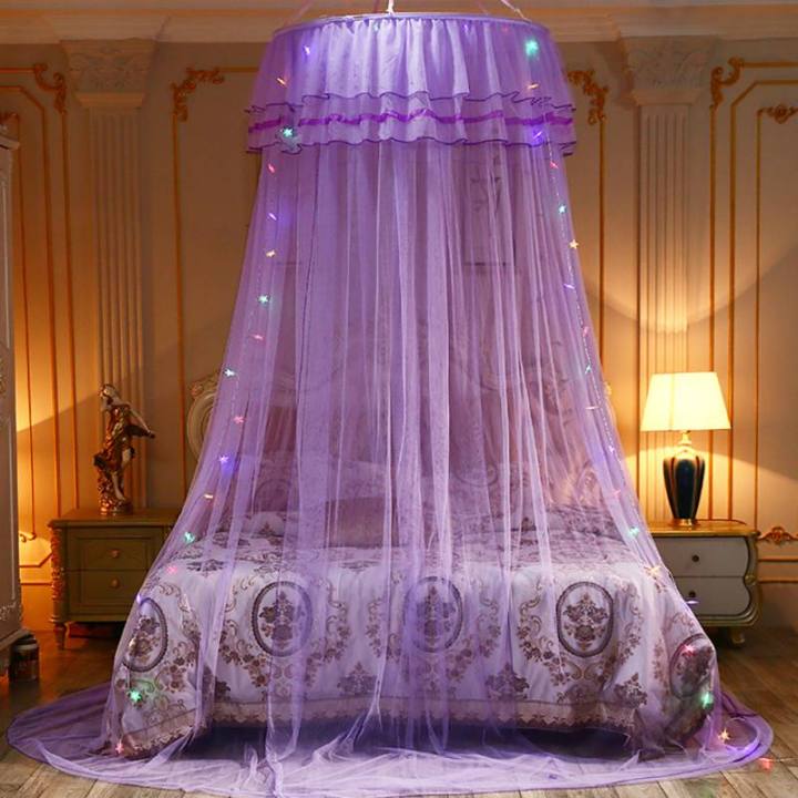 Mesh%20Hung%20Dome%20Mosquito%20Net%20Bed%20Canopy%20Princess%20Decor%20Fits%20Crib%20Twin%20Double%20Full%20Queen%20Bed%20Kids%20Baby%20Girls%20Cartoon%20Canopy%20-%20Image%203