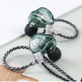 TRN MT1 HIFI 1DD Dynamic Metal in Ear Earphone Monitors (IEMs) with Mic. 