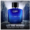 BEARDO Tsunami Perfume For Men, 100Ml | Marine, Aromatic- Aquatic Perfume For Men Long Lasting Perfume For Date Night Fragrance | Body Spray For Men | Valentines Day Gift For Husband | Boyfriend. 
