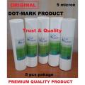 5 Micron PP SEDIMENT FILTER - 5 PCS TOP KLEAN. 
