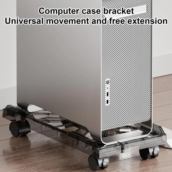 Adjustable%20Mobile%20CPU%20Stand%20Heavy-Duty%20PC%20Tower%20Stand%20With%204%20Caster%20Wheels%20Ventilated%20Under%20Desk%20CPU%20Holder%20PC%20Floor%20Cart%20-%20Image%202
