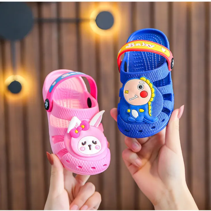Summer%20Baby%20Slippers%20Girls'%20Indoor%20Cute%20Children's%20Non-Slip%20Closed%20Toe%20One-Year-Old%20Infant%20Sandals%20Children's%20Hole%20Shoes%20-%20Image%203