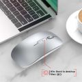 Type-C Wireless Mouse Computer Bluetooth Mouse Silent PC Mause Rechargeable Ergonomic Mouse 2.4G USB Optical Mice For Laptop PC.