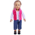 18Inch American Doll Clothes Set 43CM Reborn Born Baby Doll Clothes Accessories Nenuco Ropa Our Generation Girl's DIY Toys Gift Superman. 