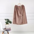 Beauty salons, hotels, bath skirts, bath topes can be wrapped in thickened absorbent household quick-drying bathrobes, four seasons universal manufacturers wholesale. 