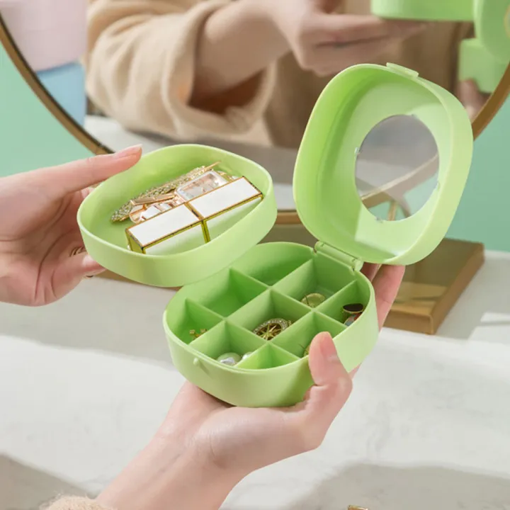 Portable%20Jewelry%20Box%20Double-layer%20Storage%20Box%20Small%20Exquisite%20Travel%20Jewelry%20Ring%20Earrings%20Stud%20Jewelry%20Box%20-%20Image%203