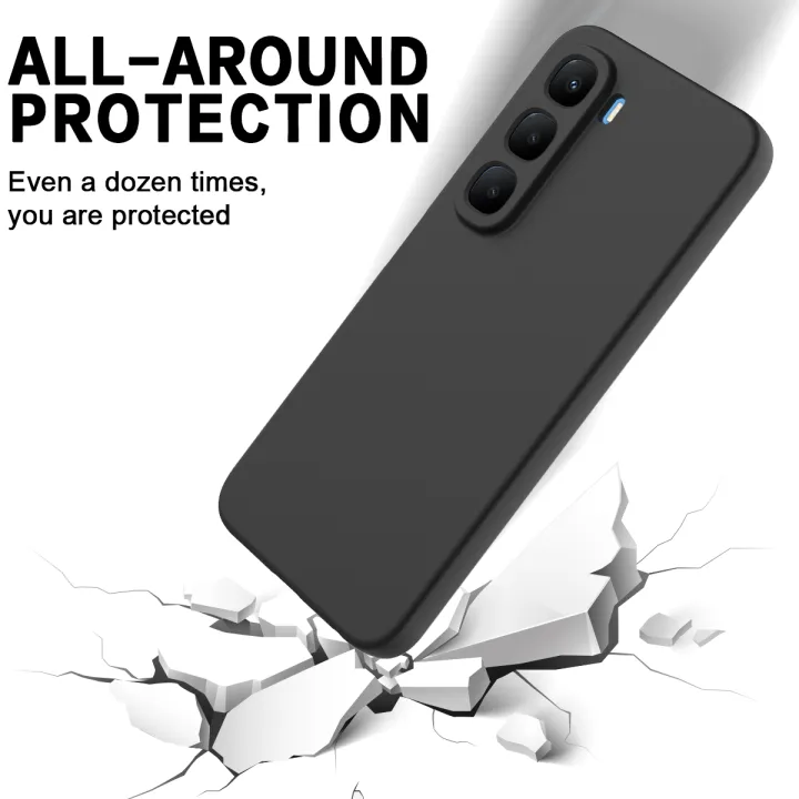 Infinix%20Hot%2060/Hot%2060i/Hot%2060%20Pro/Hot%2060%20Pro+%20Black%20Soft%20Liquid%20Silicone%20Flexible%20Case%20-%20Phone%20Back%20Cover%20-%20Image%202