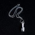 Mini Engine Piston Pendant Stainless Steel Necklace Biker Motorcycle Enthusiast Torque Necklaces Men Punk Rocking Jewelry SN63. 