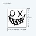 Smiley Face temporary sticker, waterproof magic lasts to 15 days fake tattoo, semi permanent tattoo. 