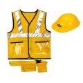 2/3Pc Construction Worker Costumes for Boys,Toddler Dress Up Clothes,Kid Builder Career Outfit,Pretend Role Play Toy Set.