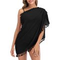 Sarong Coverups for Women Bathing Suit Wrap Swimsuit Skirt Beach Bikini Cover Up Swimwear Short with Tassel.