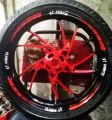 Hero | Ignitor | Pleasure | ‎Achiever | ‎Thriller | xtreme | Karizma XMR | Hero all bike Wheel Rim Stickers | Rim sticker | Bike sticker || Bike full set Sticker- ( Waterproof & Premium quality) | customize sticker. 