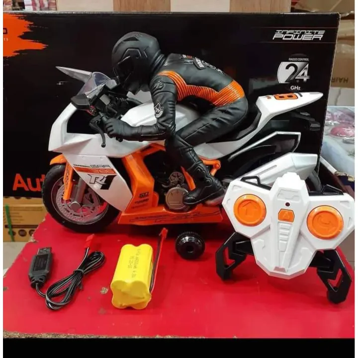 MotoX Rechargeable Remote Control Racing Bike Toy 2.4Ghz Daraz .bd