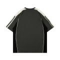 Y2K Korean Men Streetwear Letter Graphic Acubi Harajuku Egirl Short Sleeve T-Shirts Grunge Aesthetics Oversized Tops Alt Clothes.