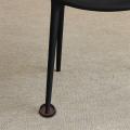 12 Pcs Square Carpet Fixed Casters Round Rug Rubber Feet Furniture Plastic Compact Chair Wheel Stopper.