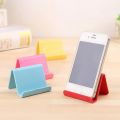 Mini Portable Mobile Phone Desktop Stand Colorful Small Smartphone Holder Support For Iphone Samsung Huawei Home Office Supplies.