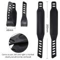 4 Pairs Bike Pedal Straps Adjustable Length Universal Pedal Straps for Spinning Exercise Cycle Home or Gym. 