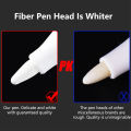 SF 0.7/1/2mm White Permanent Paint Pen Acrylic Maker Waterproof Oily Pens for Wood Rock Plastic Leather Glass Stone Metal Canvas Ceramic Deep Hole Marker. 