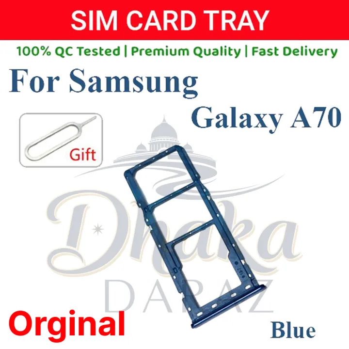For%20Samsung%20Galaxy%20A70%20Sim%20Tray%20Micro%20SD%20Card%20Slot%20with%20Sim%20Ejector%20Pin%20Replacement%20Part%20-%20Image%204