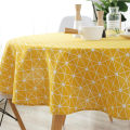 120/150cm Round Tablecloth Washable Table Cloth Decorative Table Cover Indoor Holiday Home Christmas Party Picnic Dining Room. 