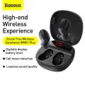 Basues Encok True Wireless Earphones WM01 Plus (Black). 