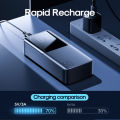 Joyroom JR-T015 15W Fast Charging 30000mAh Big Capacity Power Bank -Black.