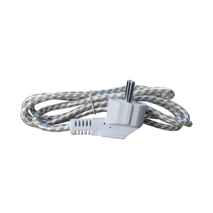 Standard%20Power%20Cord%20&%20Extension%20Cord%20AC%20Power%20Cord%203%20Prong%20Cotton%20Braided%20for%20Steam%20Iron%20-%20Image%203