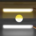 New PIR Strip USB Light Bar Wireless Night Bulb LED Night Light Self-Adhesive Magnetic Attraction Under Cabinet Touch Sensor Light Bedroom. 
