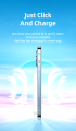 Remax Rpp-65 Magnetic Wireless Power Bank 10000Mah Magnet Wireless Charger Powerbank. 