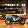 S658 1:32 Remote Control Electric Drift 20KM / H High Speed RC Car 2.4GHz Off Road Vehicles 4WD for Kids Christmas.