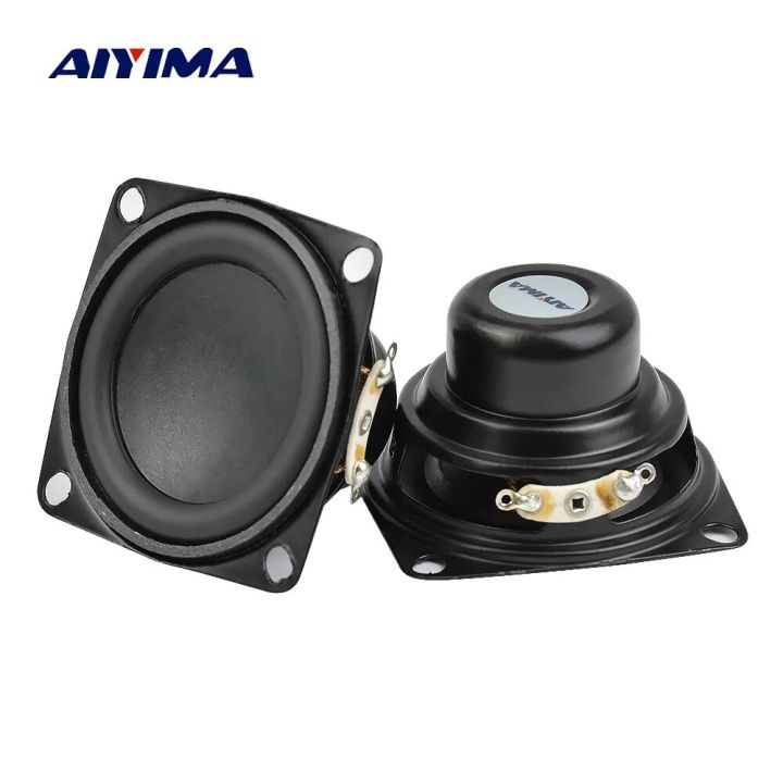 AIYIMA 2Pcs Inch Full Range Speaker Audio Ohm 10W DIY Mini