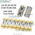 1808 SMD fuse holder Socket fuse box base transposon 6.1x2.69mm temperature Plastic Shell 1A 2A 3A 4A 5A 6.3A 7A 8A 10. 