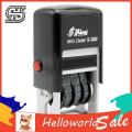 【Fashion】HelloWorld Date Stamp Office School Self Inking Stamp.