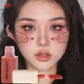 Mini Blush Liquid Velvet Matte Smooth Longlasting Natural Waterproof Pink Rouge Lip Cheek Dual-use Waterproof Blusher. 