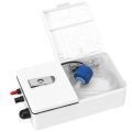 Aquarium Air Pump Single Outlet Silent Fish Tank Battery Operated Oxygen Pump Aerator Compressor 2W. 
