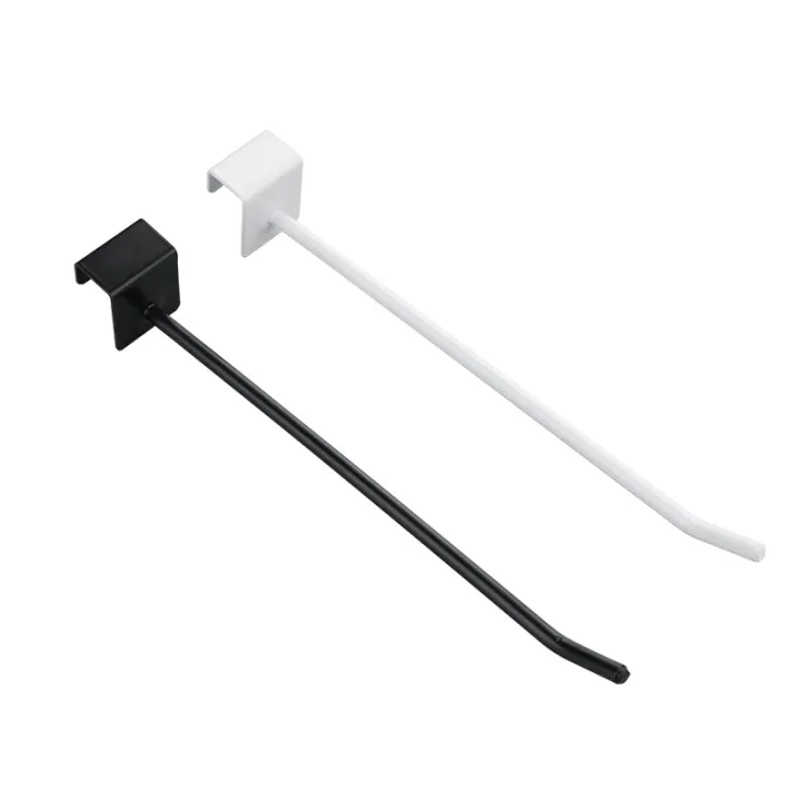 Lacquered%20chi-square%20tube%20hook%20black%20white%20straight%20hook%20spray%20paint%20single%20line%20supermarket%20shelf%20hook%201.5cm%20bayonet%20hook%20-%20Image%205