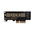 NVMe PCIe M 2 NGFF SSD to adapter card PCI express x 4 to M.2 card with bracket. 