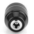 Keyless Drill Chuck 3/8 Thread 0.8mm-10mm locking function Metal Drill Chuck for Hand Electric Drill Nicle. 