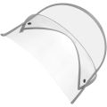 Rain Poncho Cap Brim Coat Protector Clear Jacket Replaceable Supply Hat Raincoat Plastic Shield Accessory. 