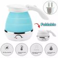 Foldable Kettle, Portable Foldable Electric Kettle for Travel Food Grade Silicone Electric Water Heater UK Plug. 